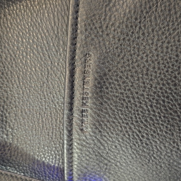 Aimee Kestenberg Calf Fur Black Animal leopard print backpack Leather Purse HOT - Picture 4 of 15